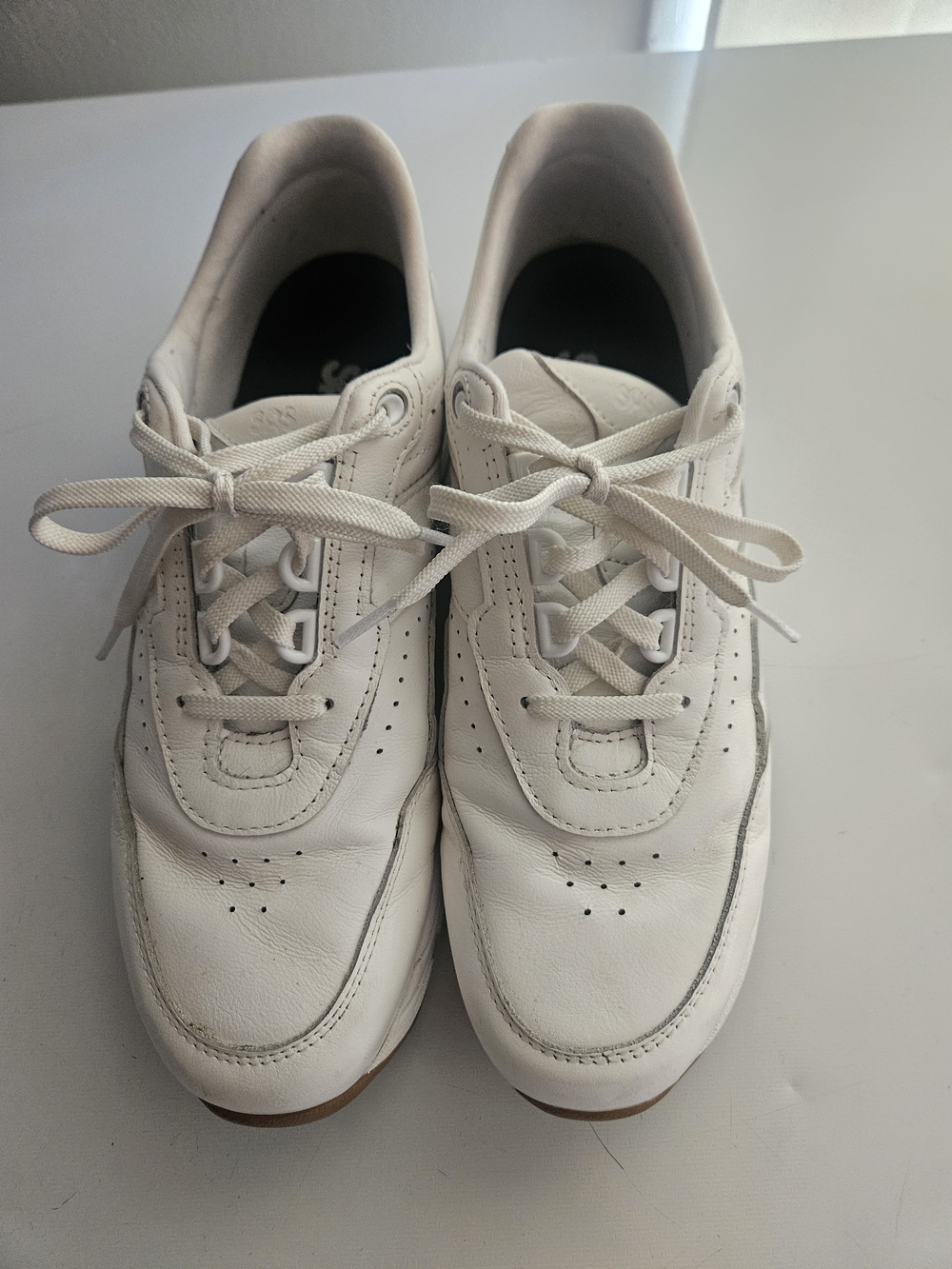 SAS Tour ll Chalk White Women's Leather Athletic Sneakers 10.5 N